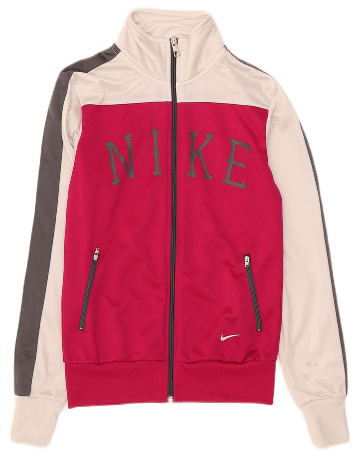 Damska kurtka dresowa Nike Graphic UK 10 Mały różowy blok kolorów