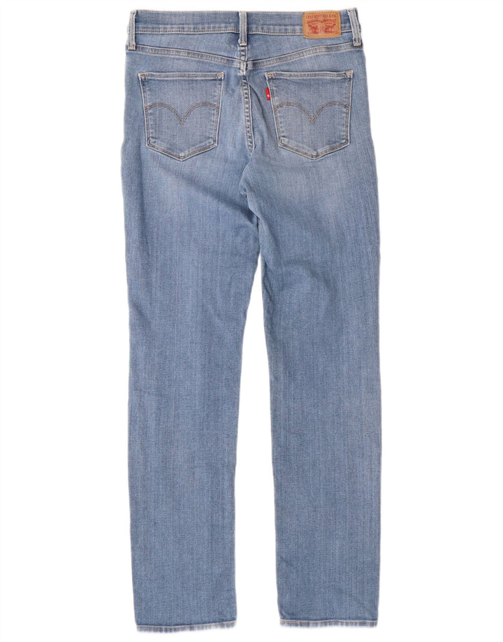 Damskie proste dżinsy Levi's W29 L30 Niebieskie bawełniane