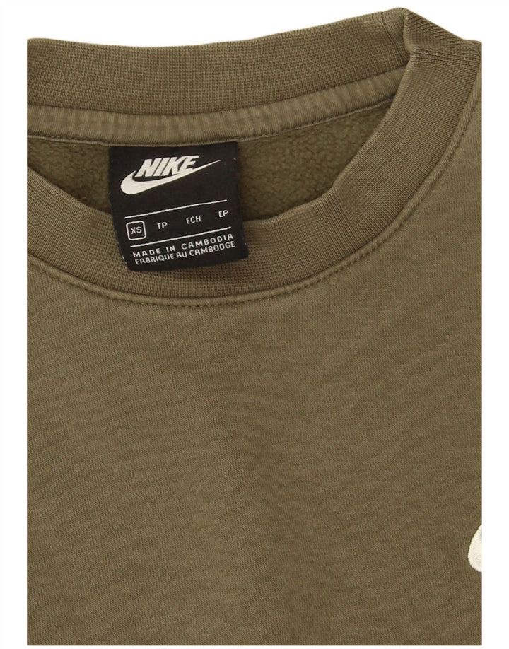 Męska bluza dresowa Nike XS Khaki, bawełniana