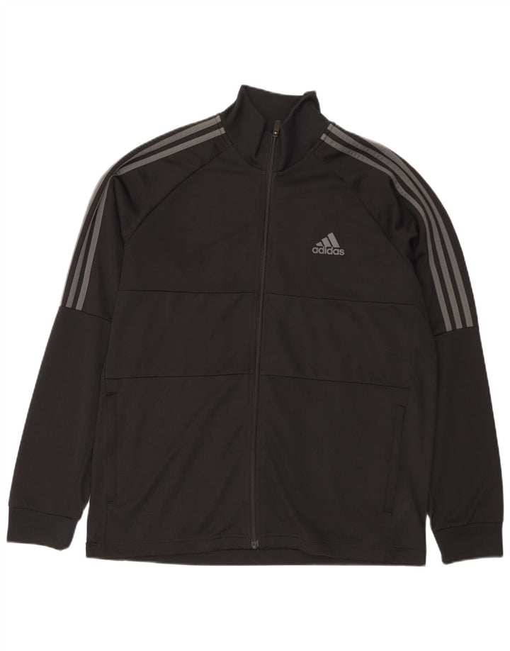 Adidas Męska kurtka dresowa Aeroready XL, czarna, poliestrowa