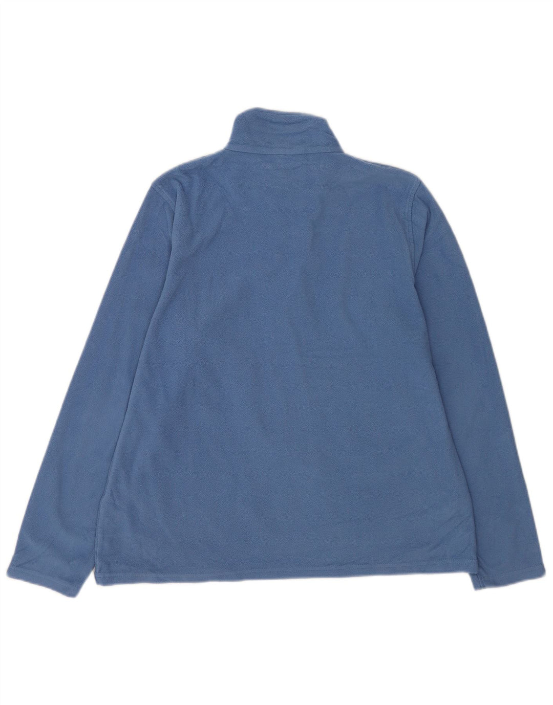 Damski sweter polarowy Mountain Warehouse z zamkiem błyskawicznym, UK 14, duży, niebieski poliester