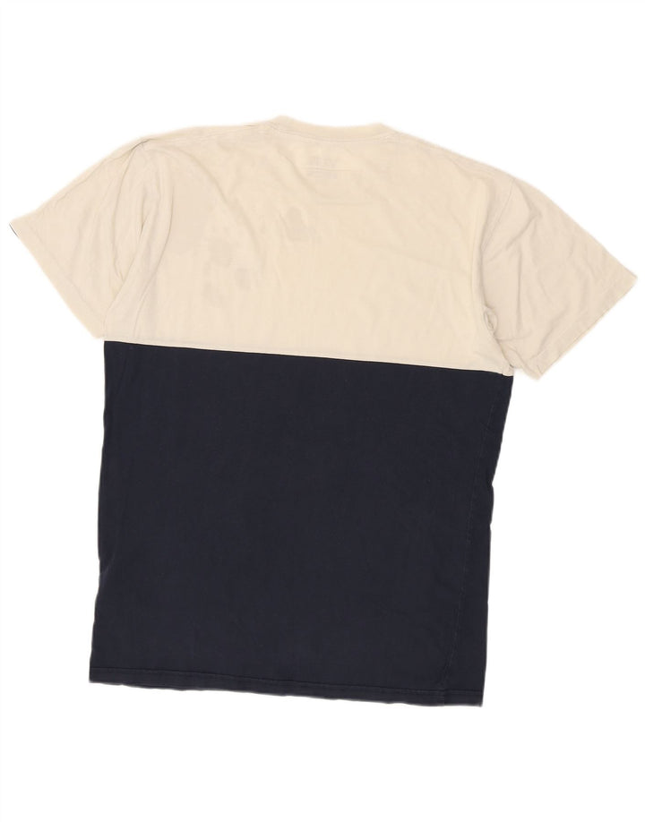Męski T-shirt VANS o klasycznym kroju, w kolorze średniej bieli