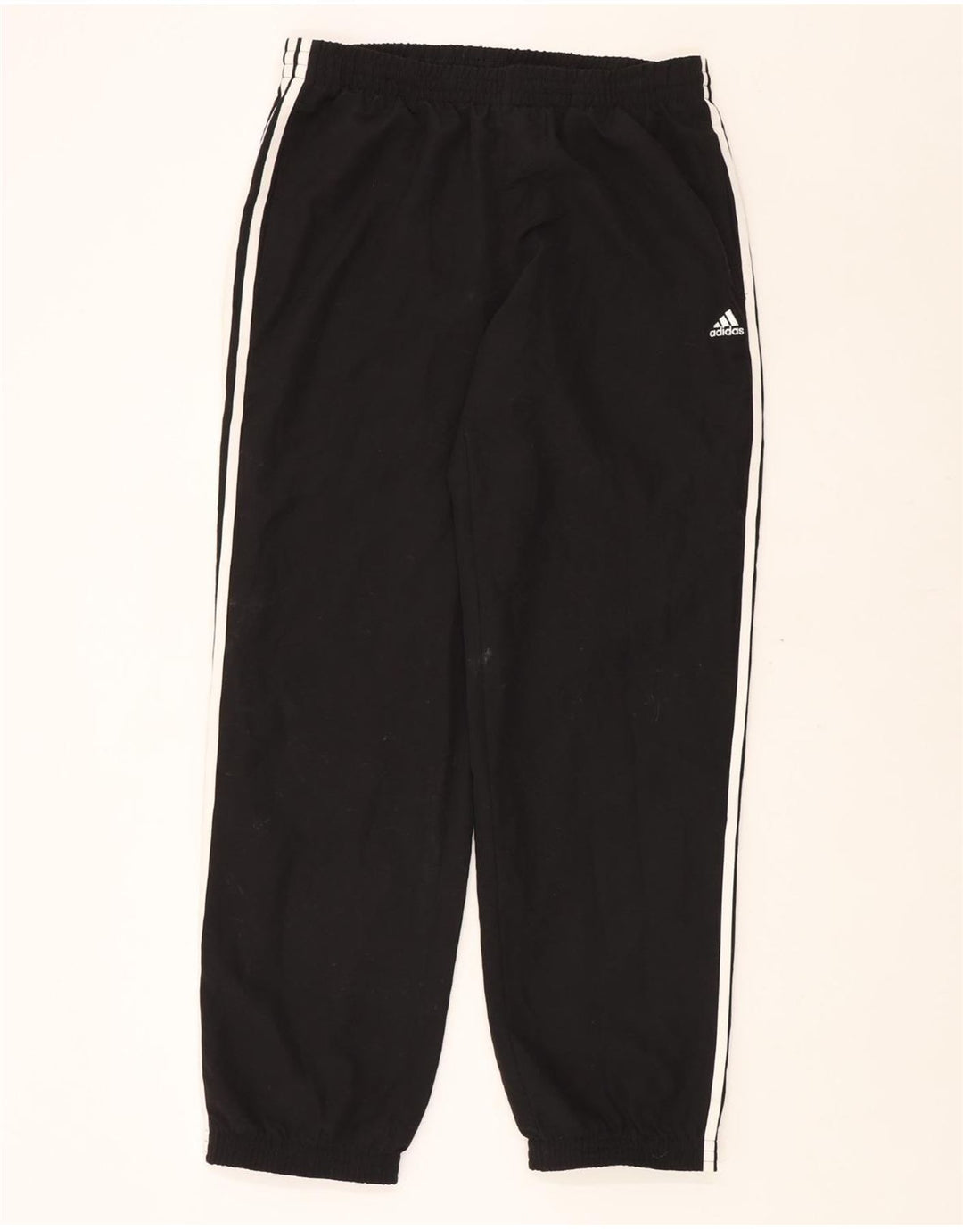 Męskie spodnie dresowe ADIDAS Climalite, duże, czarne, poliestrowe