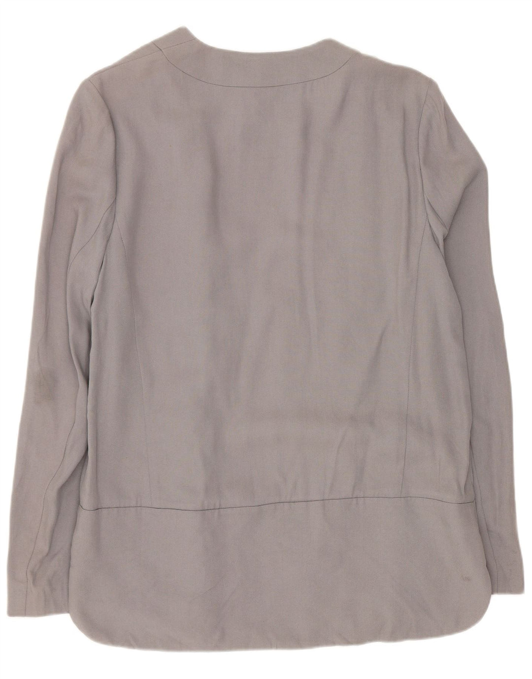 Marks & Spencer Damska otwarta marynarka UK 10 Small Grey Lyocell