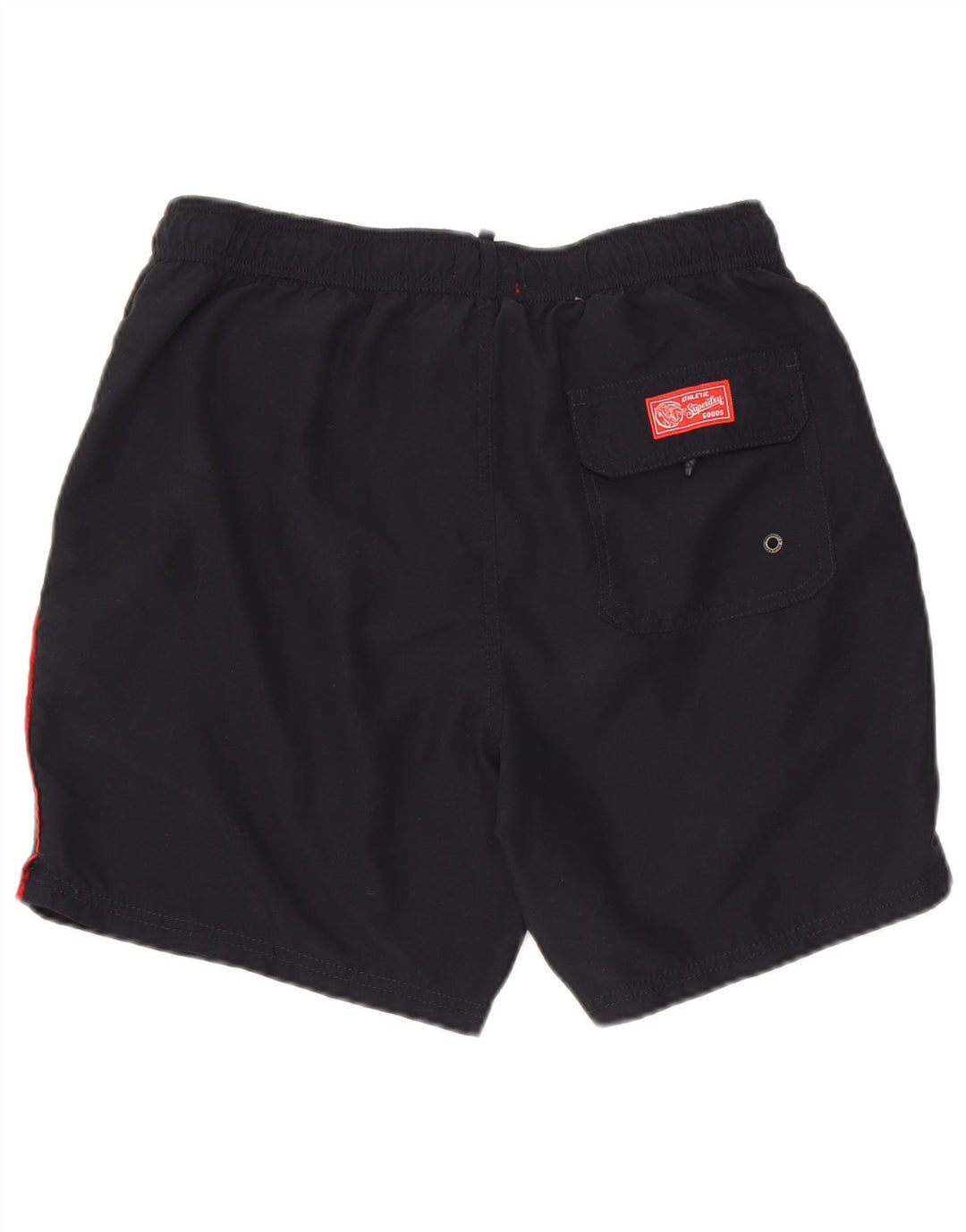 Męskie spodenki sportowe Superdry, duże, czarne, poliestrowe