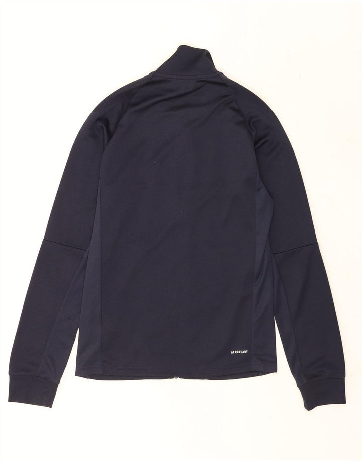 Adidas Męska kurtka dresowa Aeroready, mała, granatowa, poliestrowa