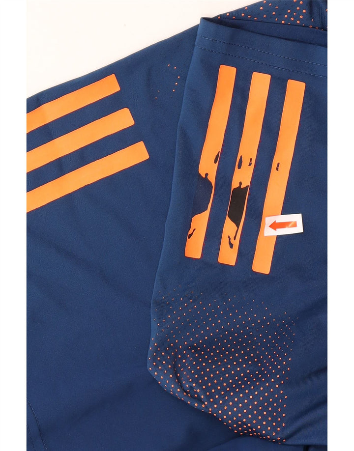 Męska koszulka polo ADIDAS Climacool XL, niebieska