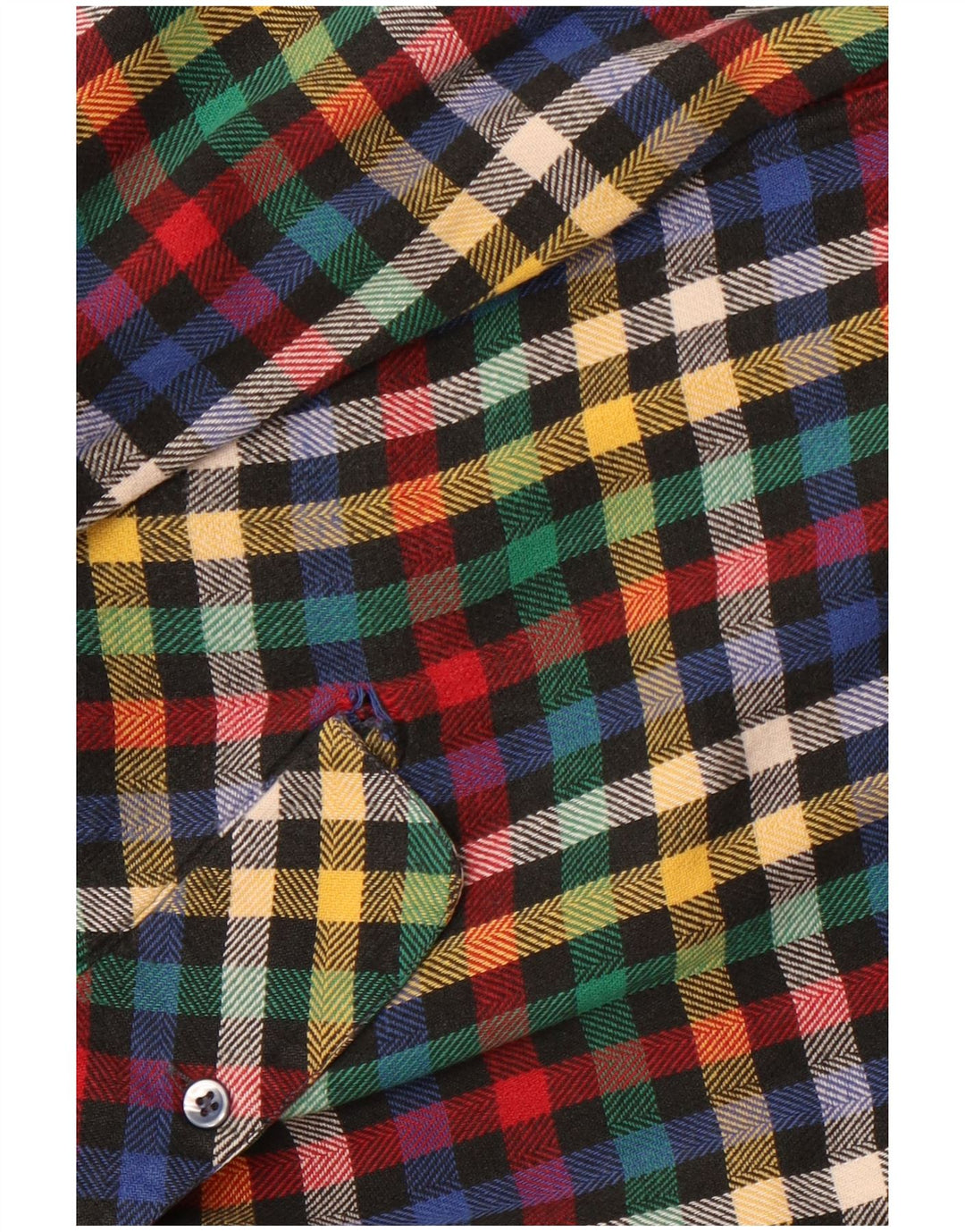 Męska koszula flanelowa Desiree rozmiar 16, duża, wielokolorowa krata