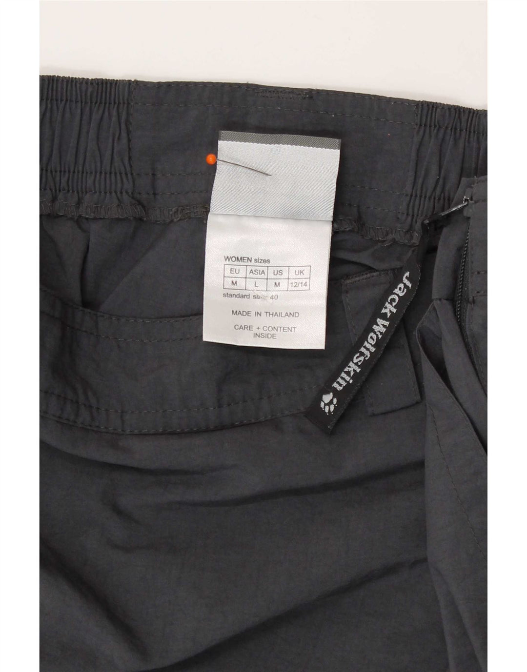Skort damski Jack Wolfskin UK 12/14 Średni szary poliamid