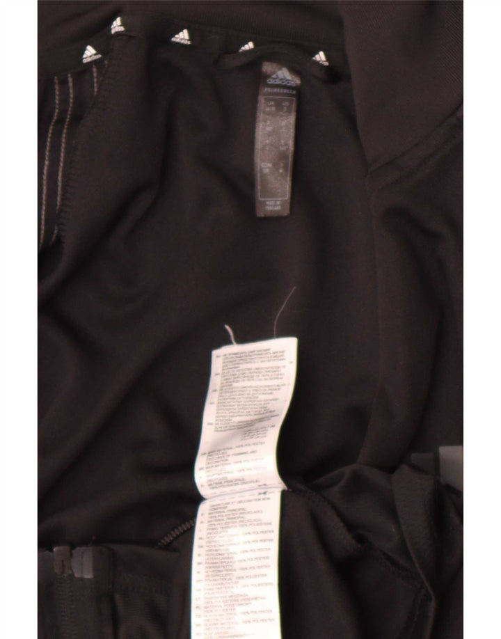 Adidas Męska kurtka dresowa Aeroready UK 36/38 Mały czarny poliester