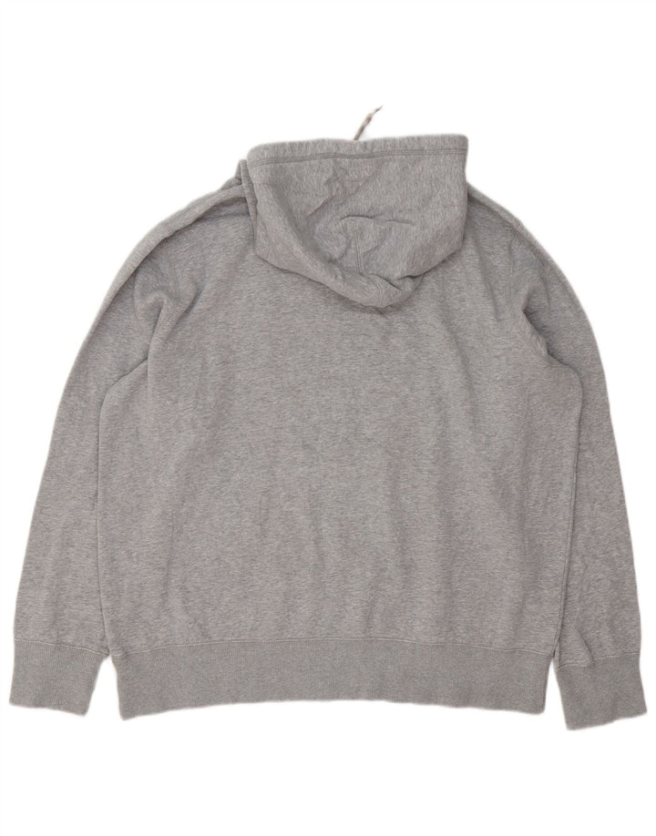 Męski sweter z kapturem Nike XL, szary, bawełniany