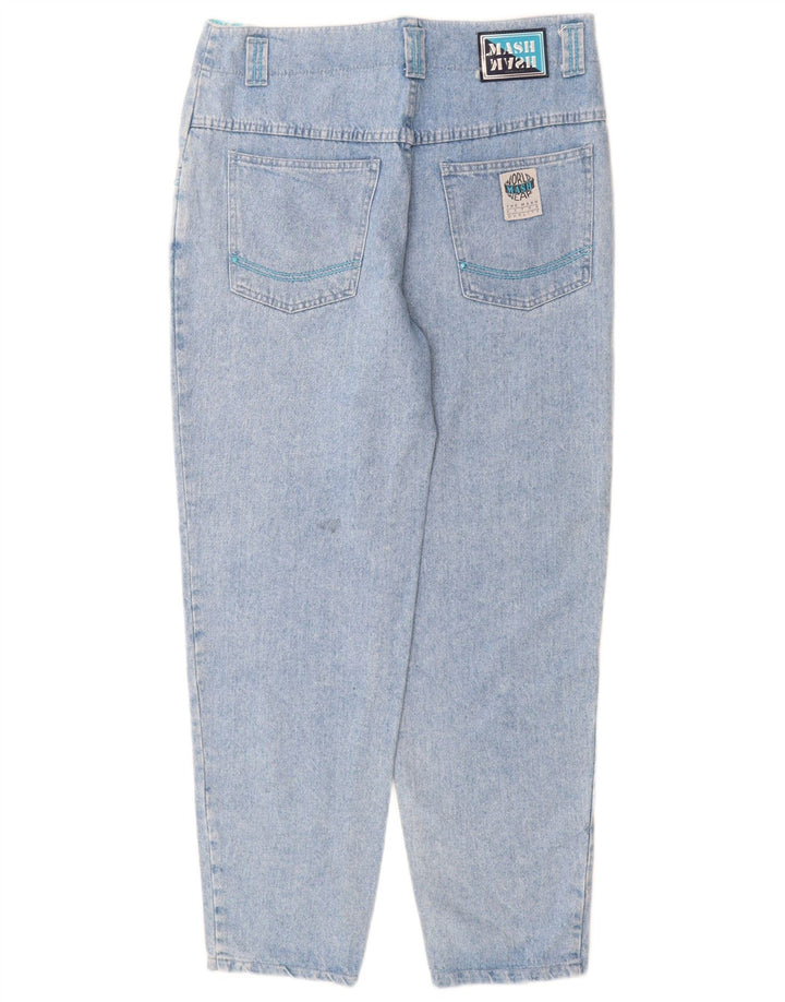 Damskie dżinsy Mash Tapered IT 46 Large W30 L30 Niebieska bawełna