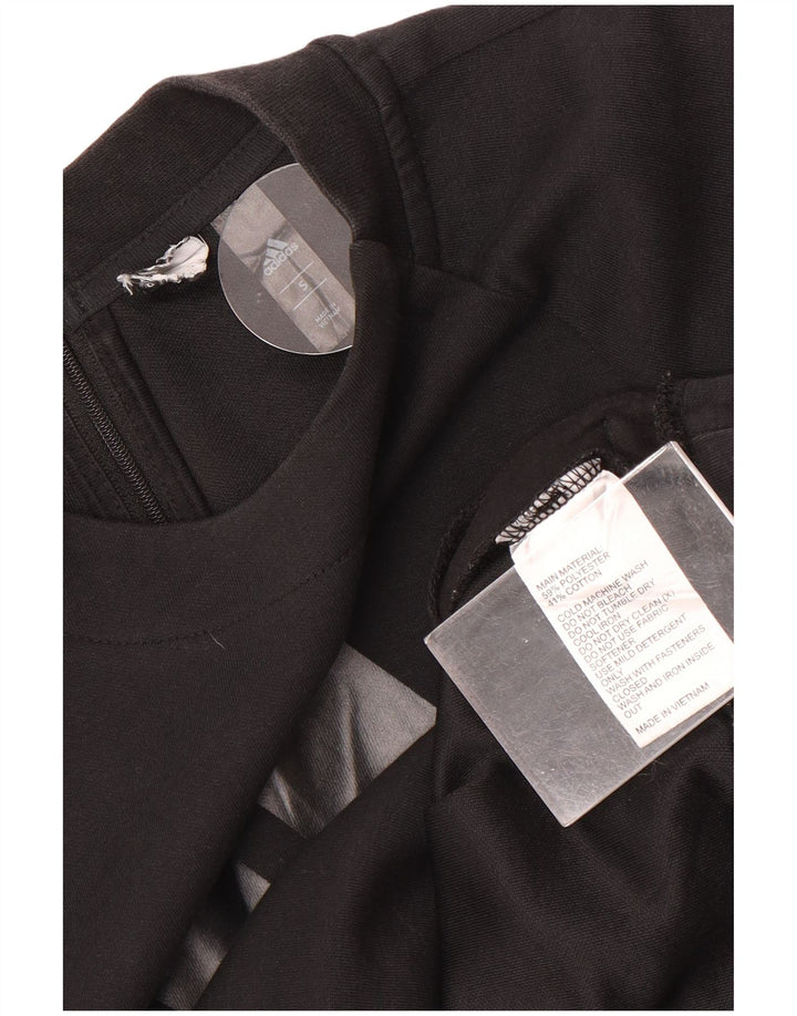 Damska bluza Adidas Graphic Oversized Sweter UK 10 Small Black
