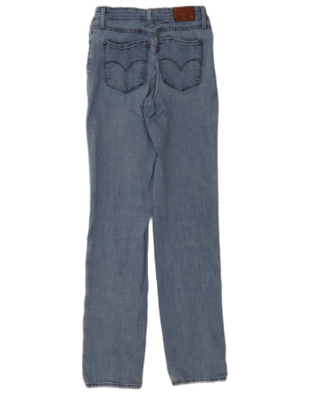 Damskie proste dżinsy LEVI'S W29 L32 Niebieskie bawełniane