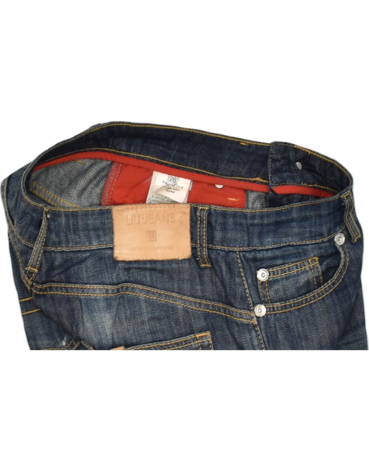 LIU JO Womens Straight Jeans W28 L35 Blue Cotton | Vintage | Thrift | Second-Hand | Used Clothing | Messina Hembry 