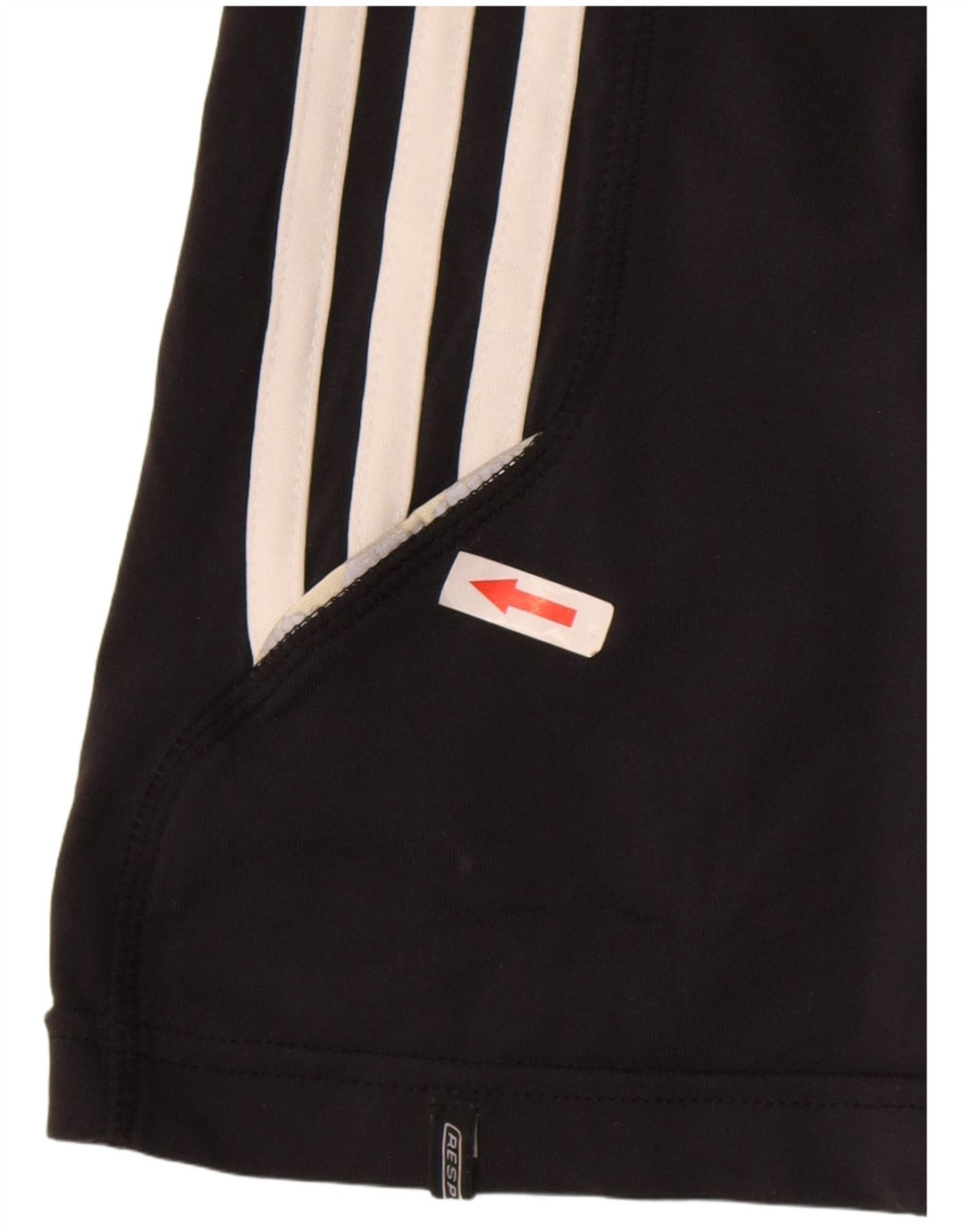 Damskie spodenki sportowe Adidas UK 12 Średni czarny nylon