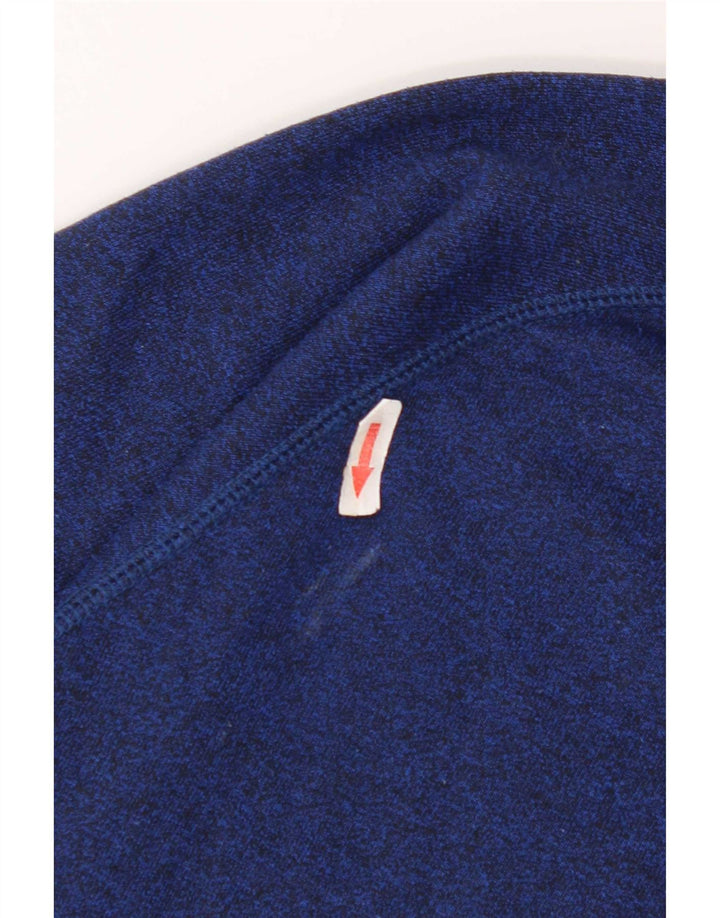 Męska bluza dresowa Nike, duża, niebieska, bawełniana z blokami kolorów
