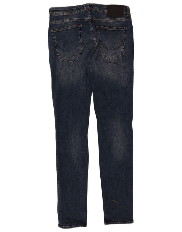 Damskie jeansy skinny Superdry W32 L32 Niebieskie, bawełniane