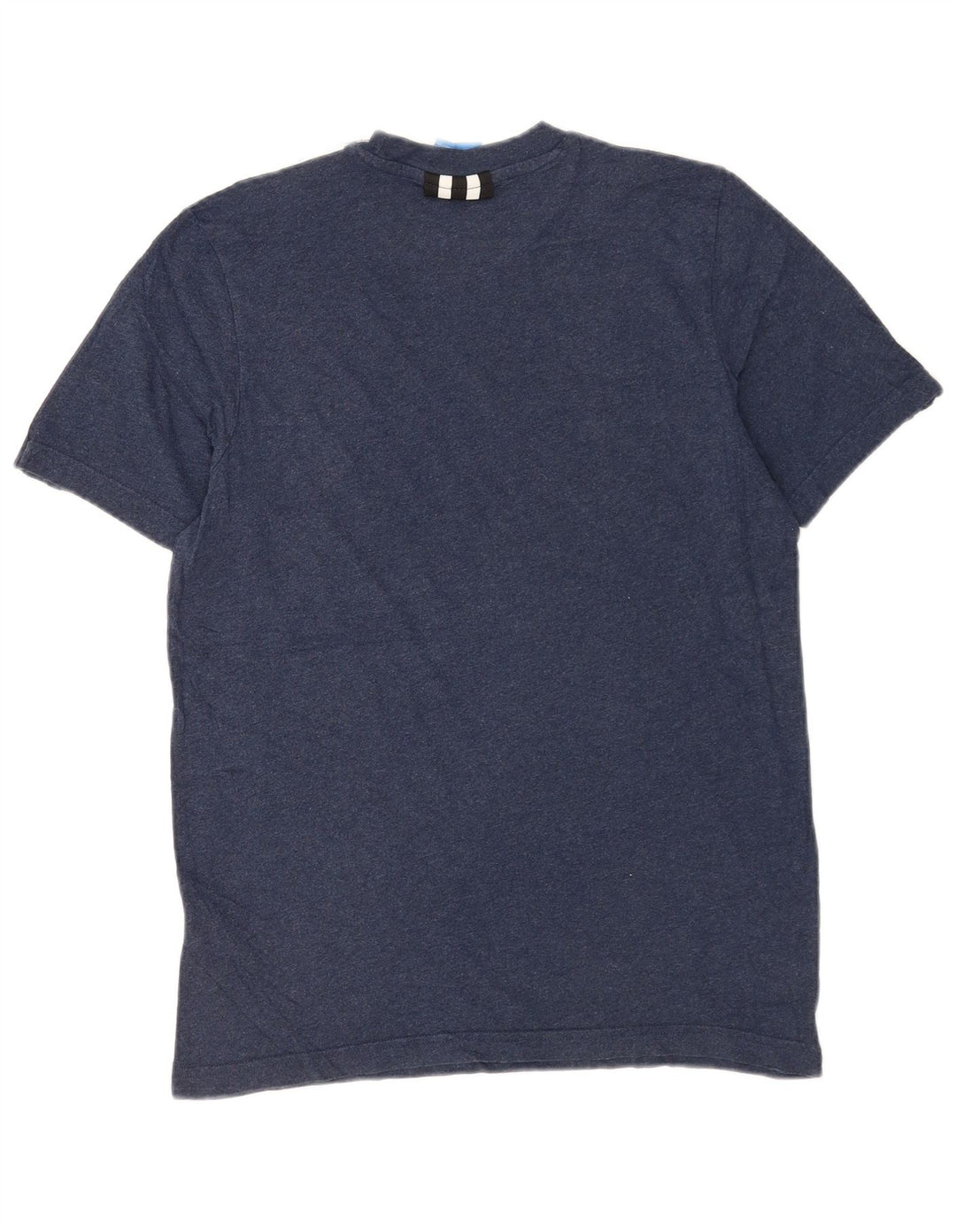 Adidas Męski T-Shirt Top Średni Granatowy Bawełniany