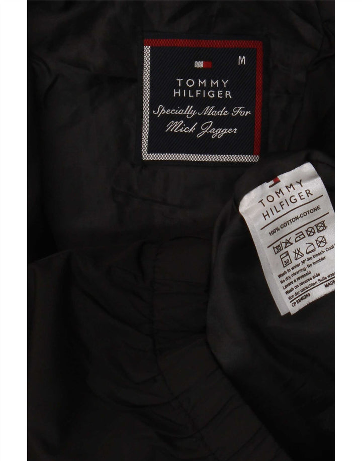 Męska kurtka bomberka Tommy Hilfiger Mick Jagger Graphic UK 38 Medium Black