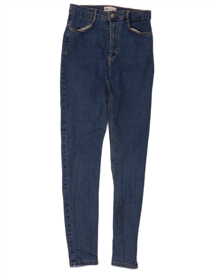 Damskie jeansy Skinny Zara EU 40 Medium W30 L29 Niebieskie