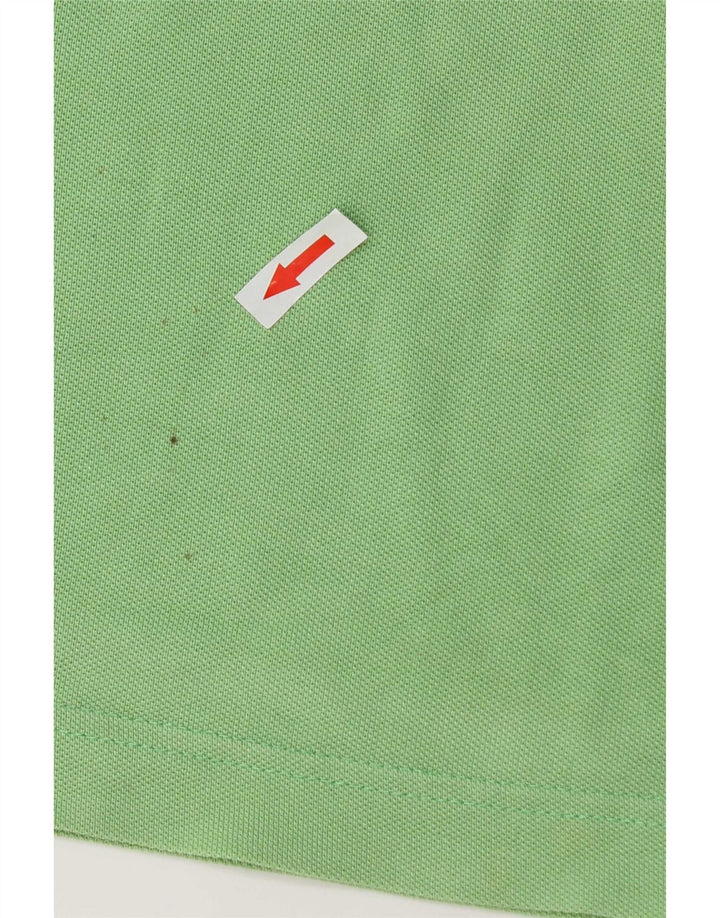 Męska koszulka polo Kappa, średnia, zielona bawełna