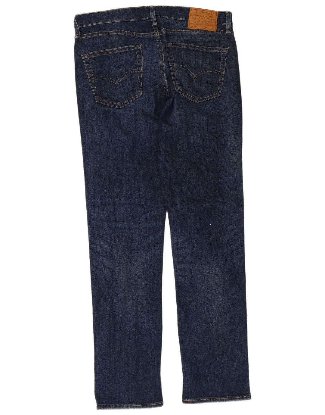 Damskie jeansy Levi's 511 Slim W34 L32 Niebieskie bawełniane