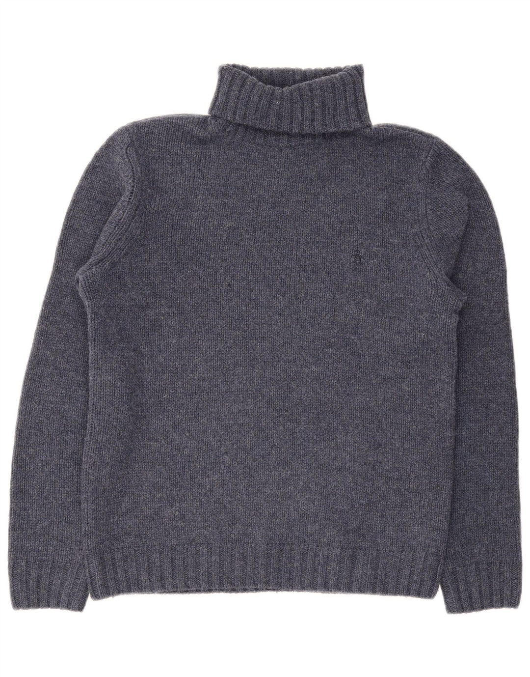 Sweter damski Penguin z wywijanym dekoltem UK 16, duży, granatowy