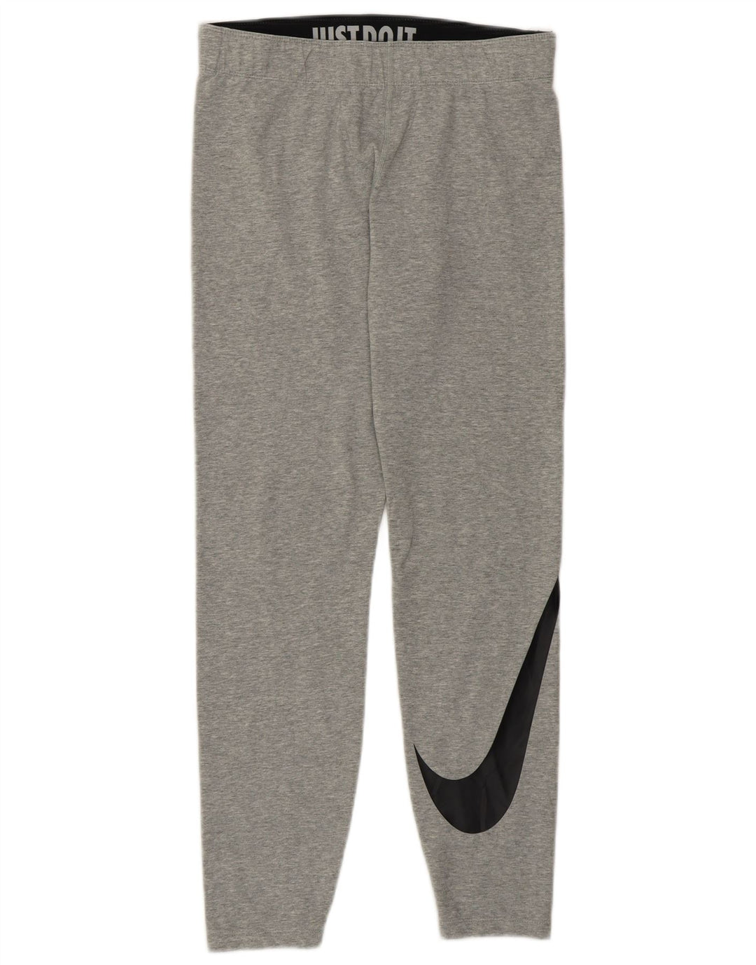 Damskie legginsy NIKE Graphic UK 12, średnioszare, bawełniane