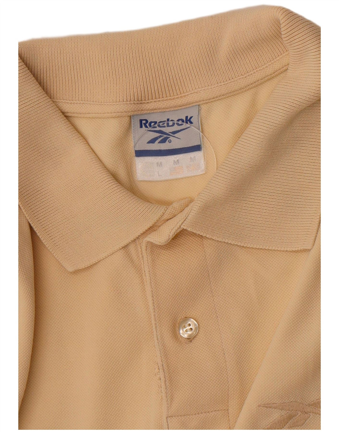 Męska koszulka polo Reebok w kolorze średniego beżu