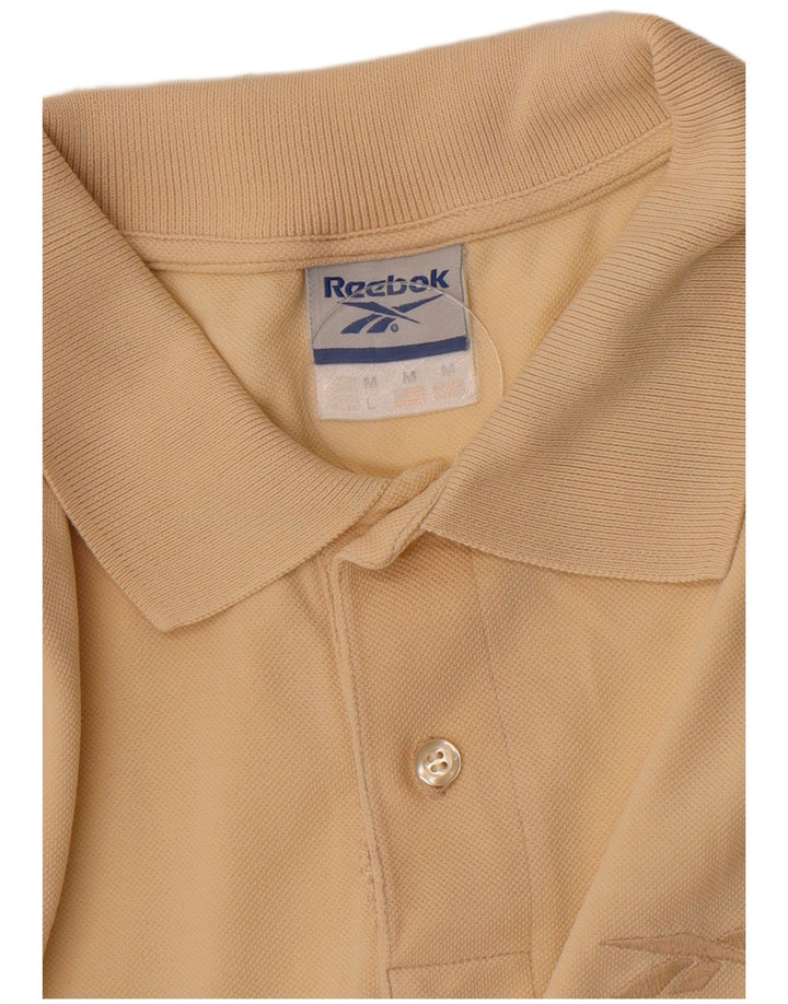 Męska koszulka polo Reebok w kolorze średniego beżu