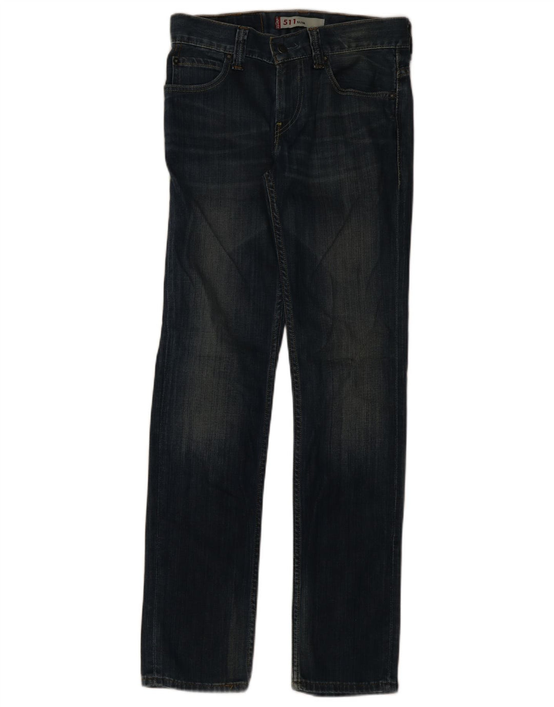 Męskie jeansy Levi's 511 Slim W31 L34 Granatowa bawełna