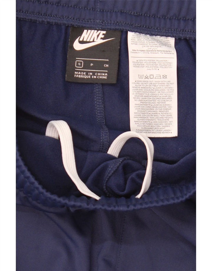 Męskie spodnie dresowe Nike, małe, granatowe, poliestrowe