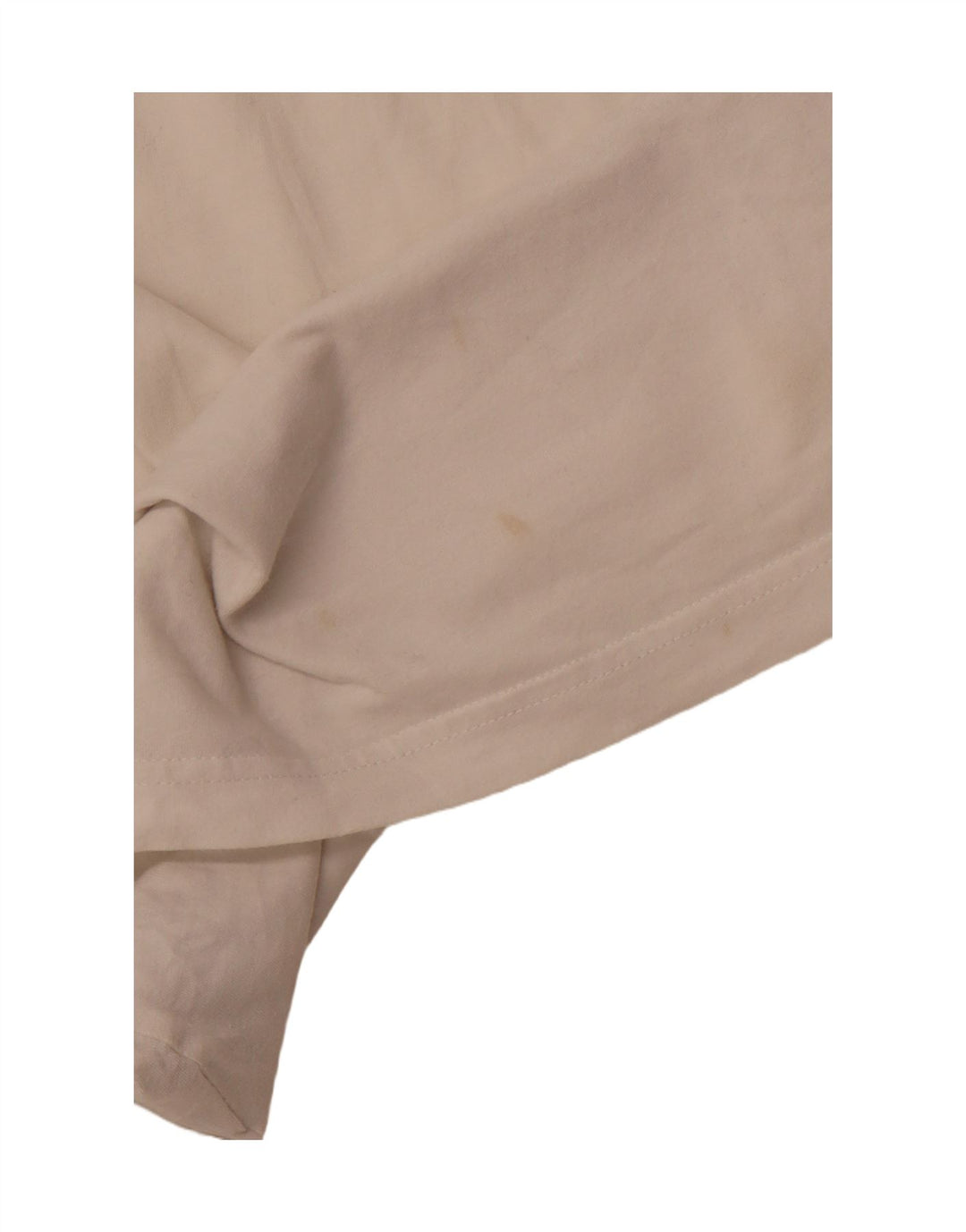 T-shirt męski ADIDAS, mały, bawełniany w kolorze złamanej bieli