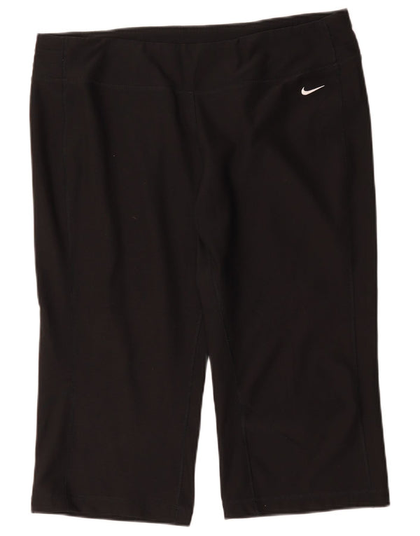 Damskie legginsy Nike Capri UK 20/22 XL czarne