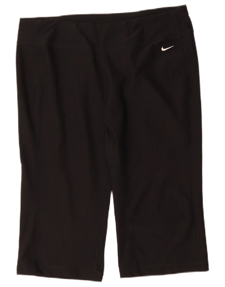 Damskie legginsy Nike Capri UK 20/22 XL czarne