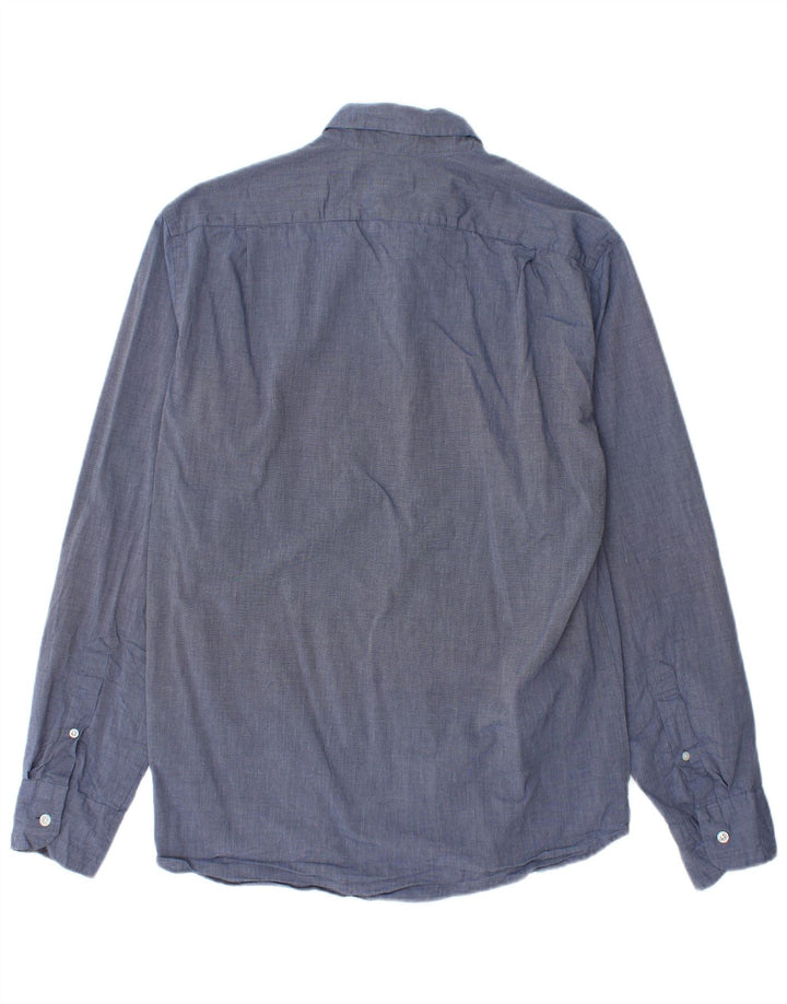 Koszula męska J. CREW Slim Fit, średnia, granatowa, bawełniana