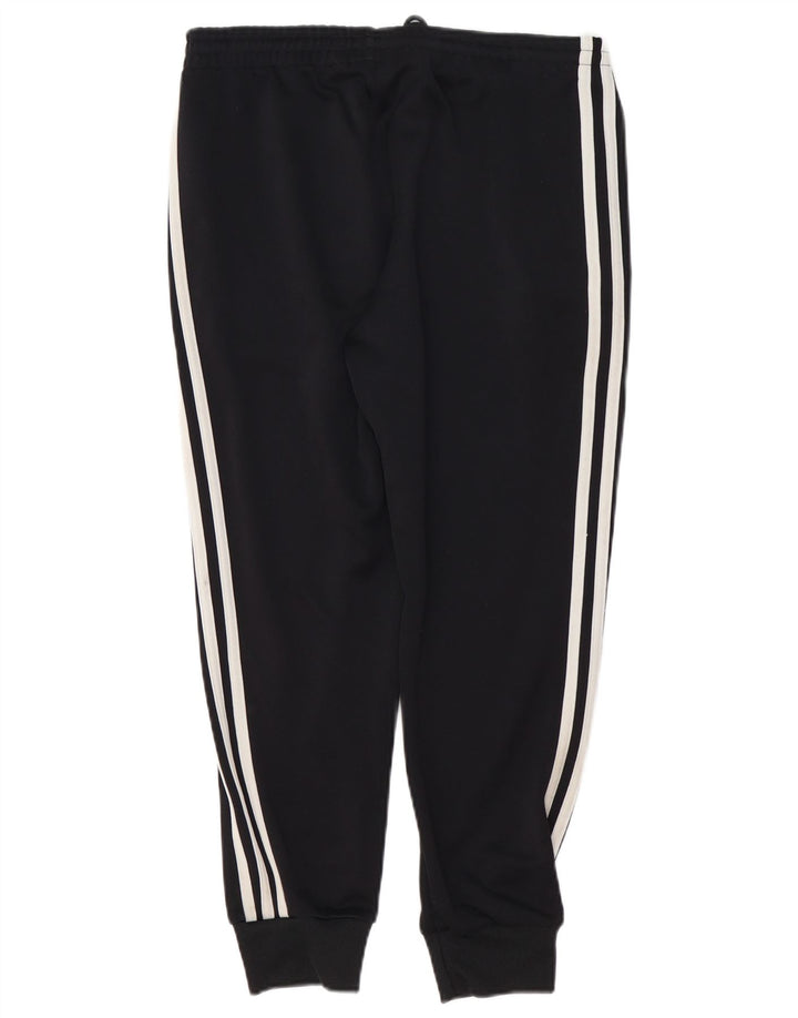 Damskie spodnie dresowe ADIDAS Joggers UK 12 Średni czarny poliester
