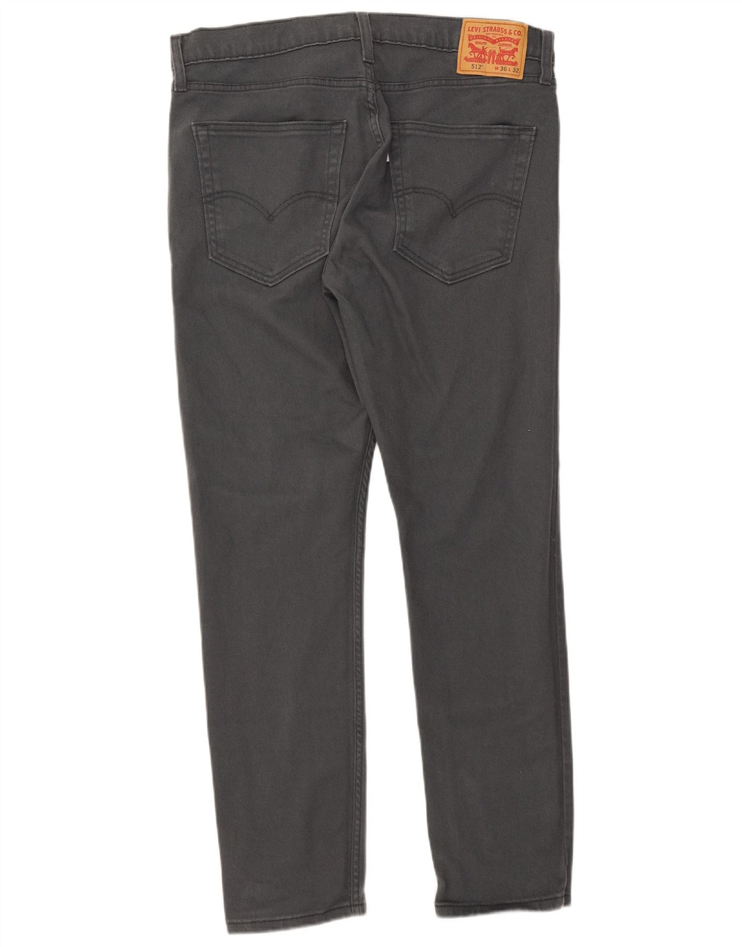 Męskie jeansy Levi's 512 Slim Tapered W36 L32 Szare