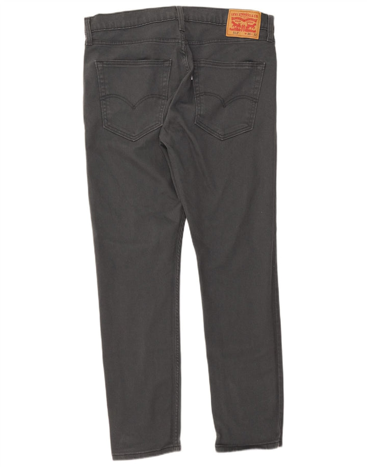 Męskie jeansy Levi's 512 Slim Tapered W36 L32 Szare
