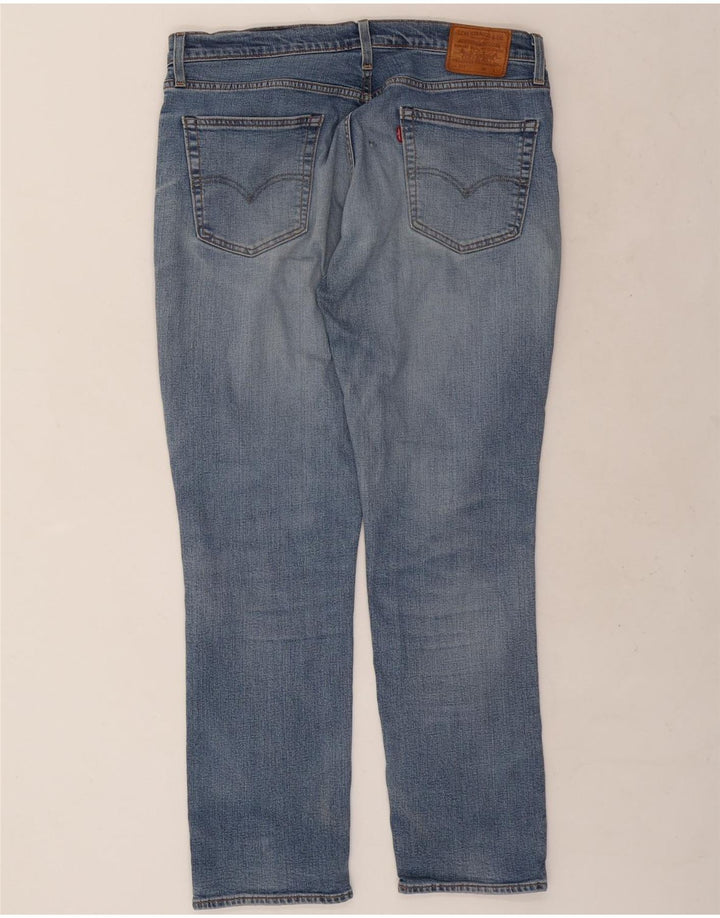 Męskie jeansy Levi's 511 Slim W36 L32 Niebieska bawełna
