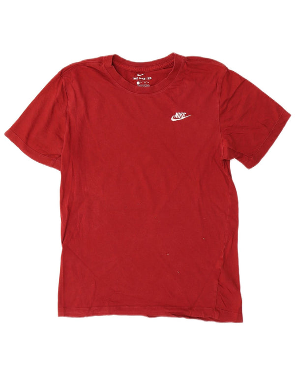 T-shirt męski Nike Top XS, czerwony, bawełniany