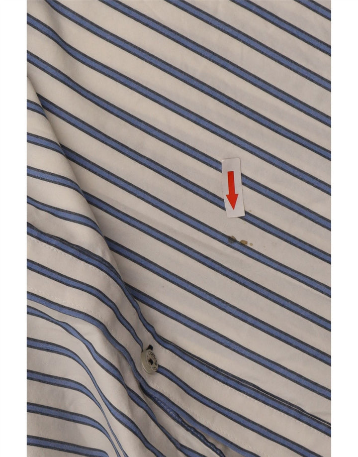 Crew Clothing Męska koszula o klasycznym kroju 2XL, bawełniana w białe paski