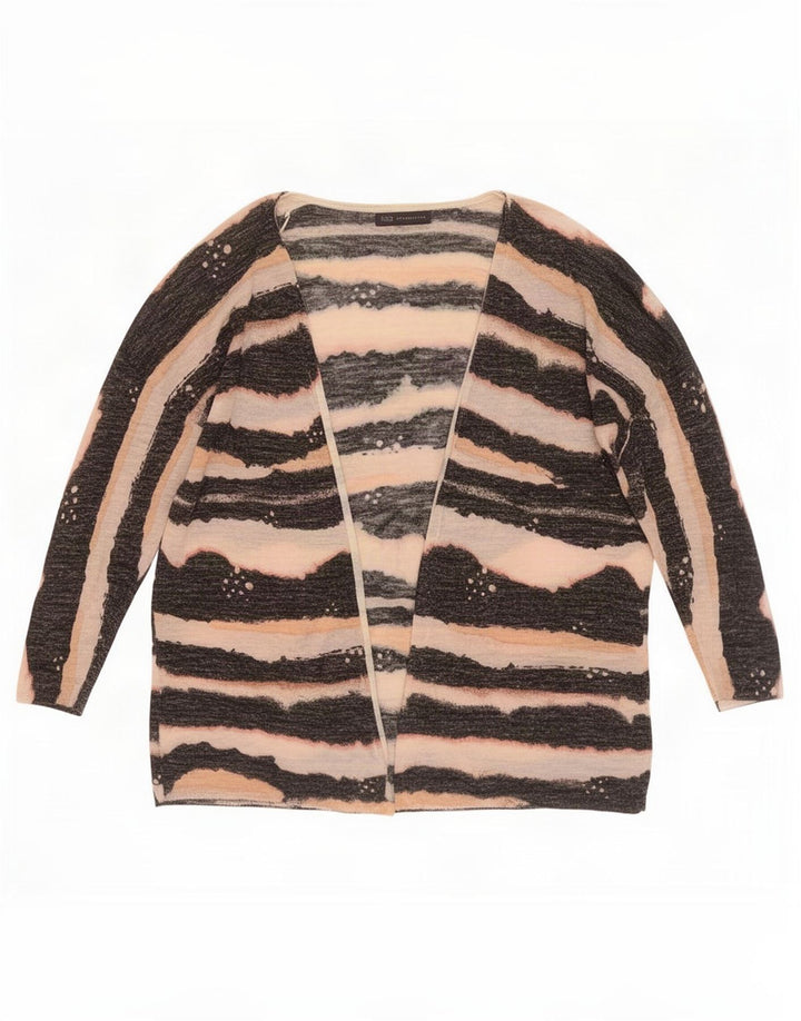 Marks & Spencer Damski sweter oversize UK 16, duże czarne paski