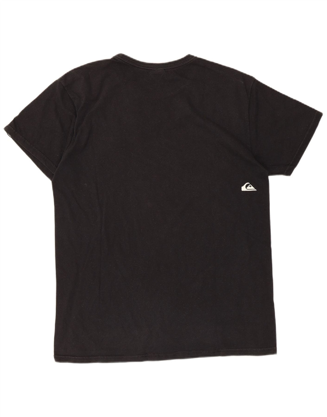Męska koszulka z grafiką Quiksilver, średnia, czarna bawełna