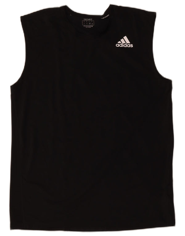 Adidas Męska kamizelka Aeroready Top, duża, czarna, z poliestru