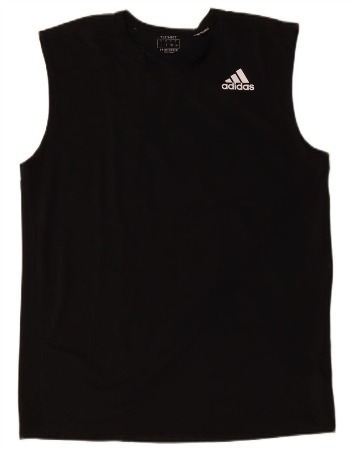 Adidas Męska kamizelka Aeroready Top, duża, czarna, z poliestru