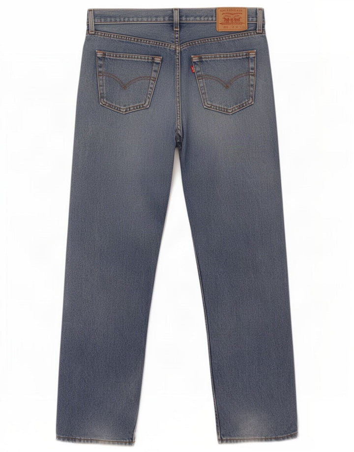 Męskie jeansy Levi's 513 Slim Straight W36 L32 Niebieskie