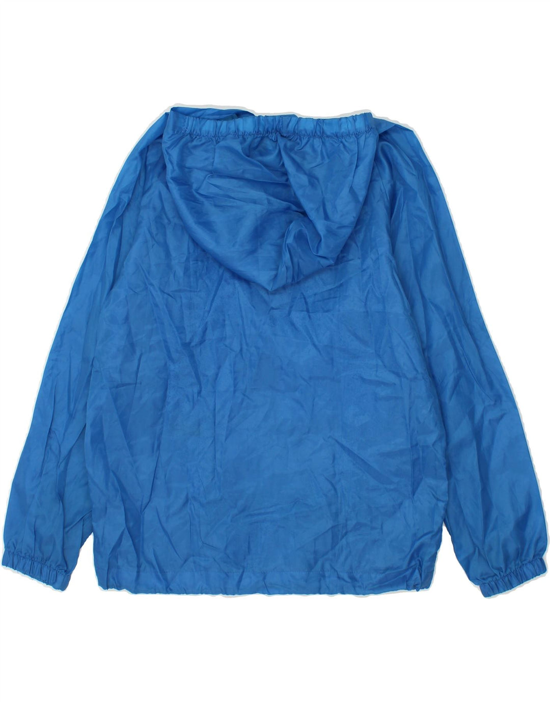BRUGI Boys Hooded Rain Jacket 9-10 Years Blue Polyester Vintage Brugi and Second-Hand Brugi from Messina Hembry 