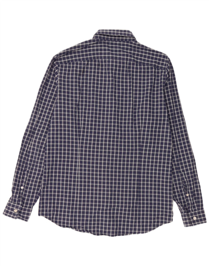 Koszula męska MICHAEL KORS Slim Fit w średnią granatową kratkę